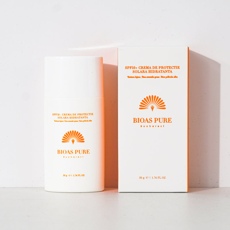 Crema de fata cu protectie SPF50+