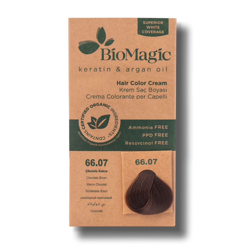 Vopsea De Par Fara Amoniac BioMagic 66.07 Chocolate Brown